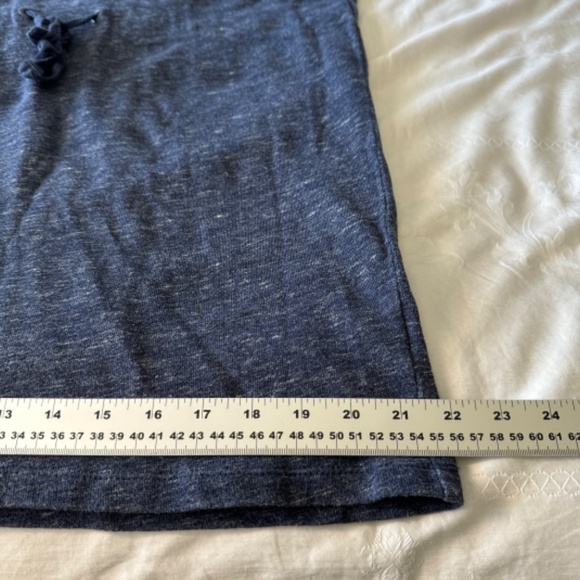 Old Navy Short Sleeve Blue Peasant T-Shirt Sack Dress X-Large Drawstring Waist - Picture 11 of 12